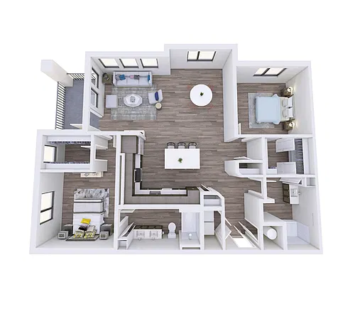 Floor plan 2G
