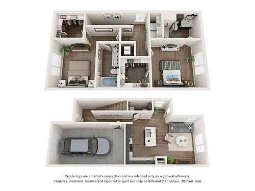 Floor plan Townhome
