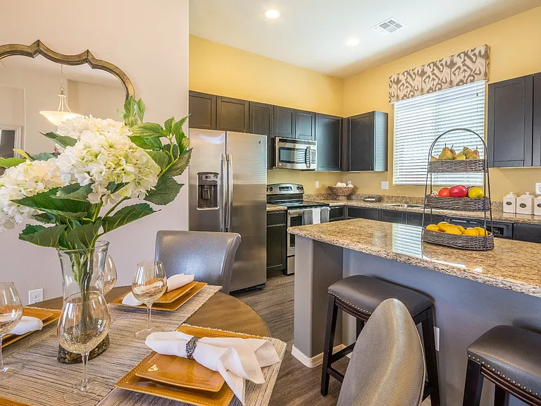 Dining Area & Kitchen (3 Bedroom)