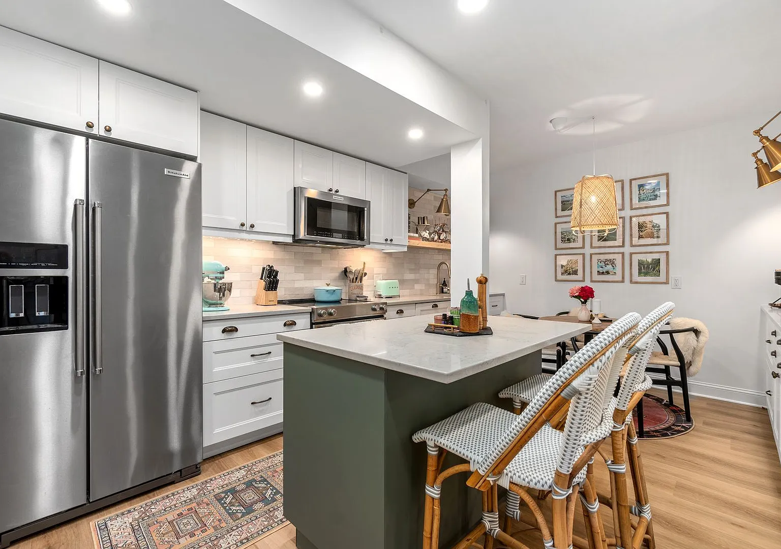 Two-Level 1BR/1BA Condo at Capitol Hill's Historic Car Barn | $3,100/month — Photo 4