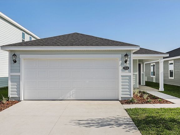 The Exterior of Elevation I at 7819 Cahill Lane