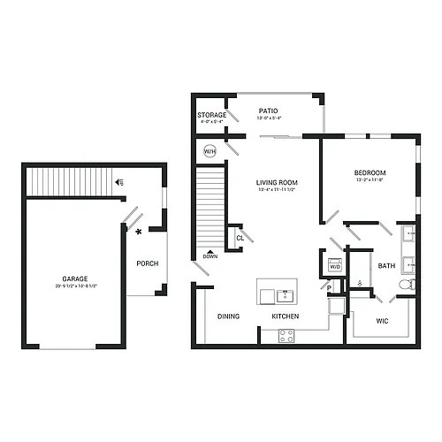 Floor plan Burgundy
