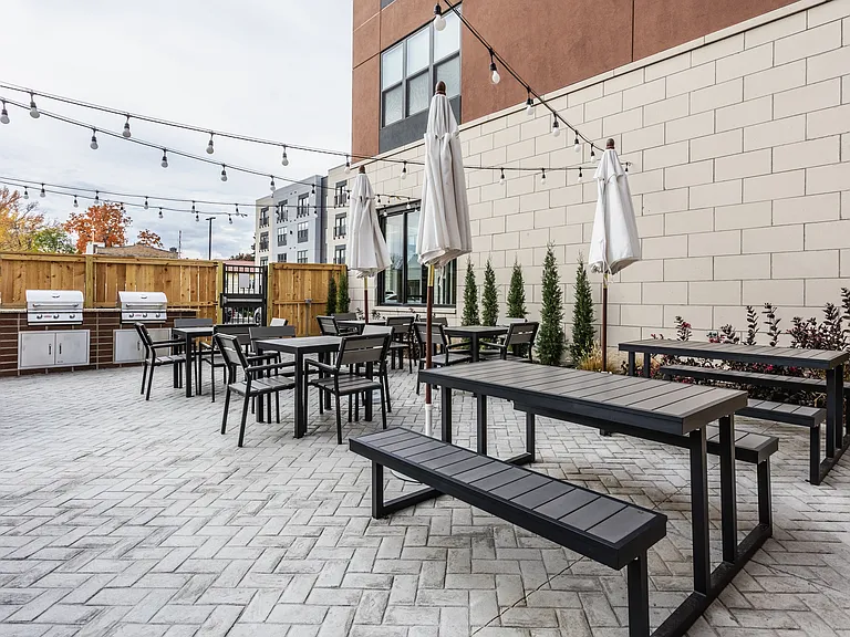 Multiple Grilling Stations with Outdoor Seating