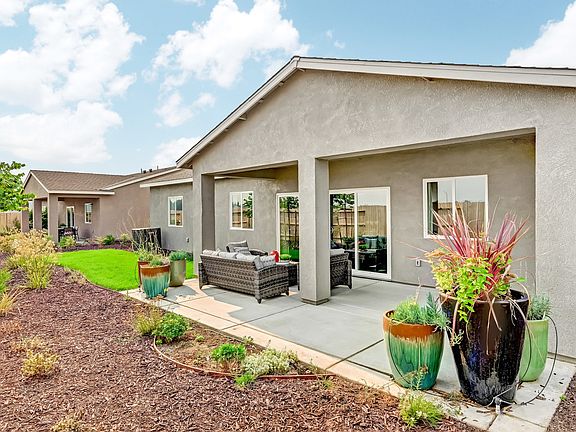 Spacious backyard