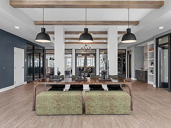 Modern Open Community Area