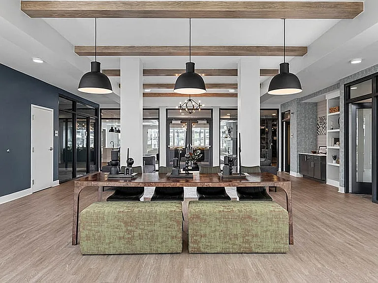 Modern Open Community Area