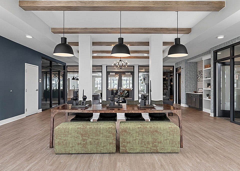 Modern Open Community Area