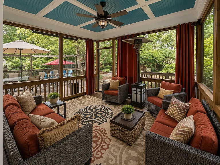screened in porch