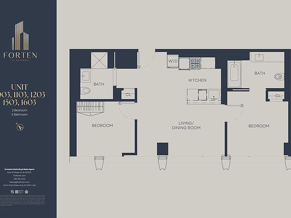 2nd image of 410 W 126th St #1603