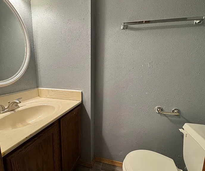 Downstairs half bath