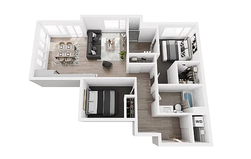 Floor plan B3
