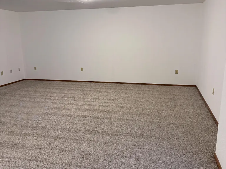 Large basement family room.
