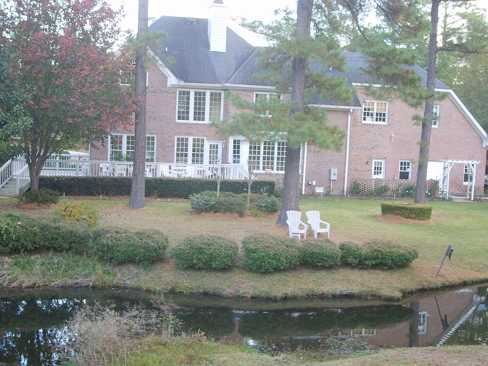 pond and golf course view