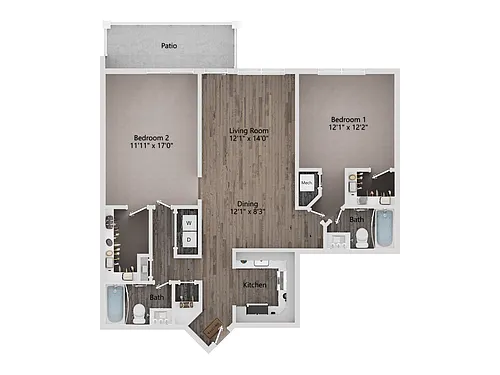 Floor plan Mayfield (2/2)