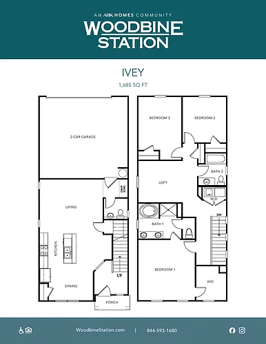 Floor plan THE IVEY