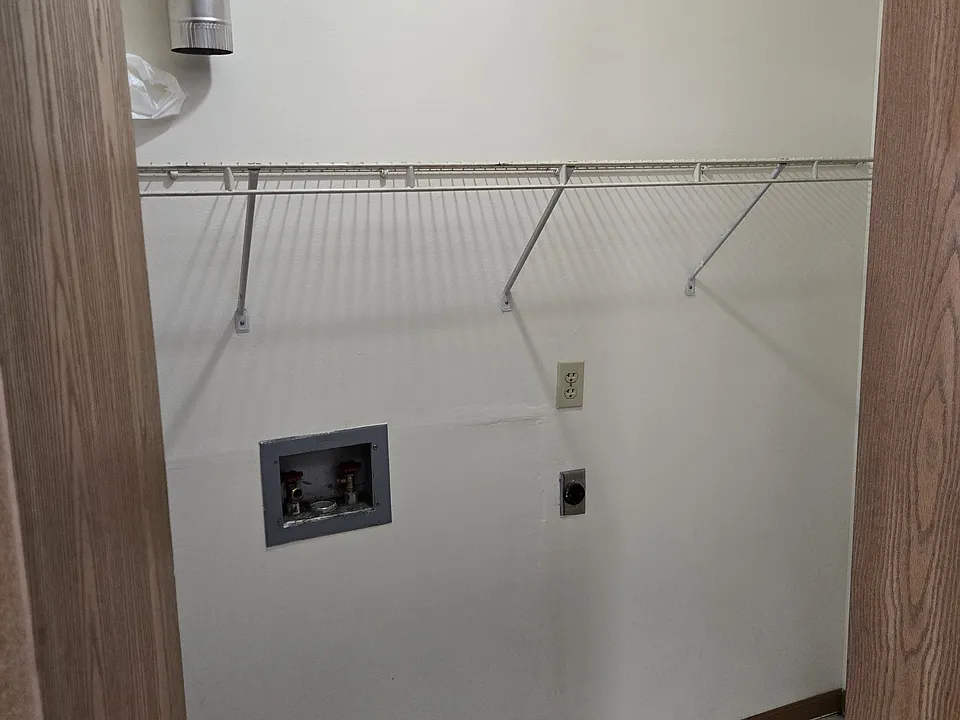 Laundry Closet in Unit
