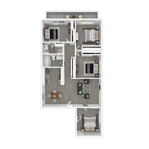 Floor plan 4 Bedroom