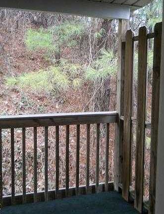 screened deck off of master bedroom