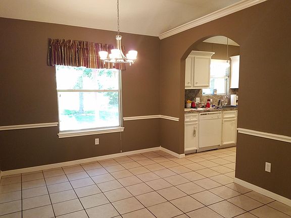 Dining area open to kitchen