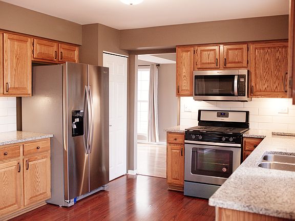 New stainless appliances. 