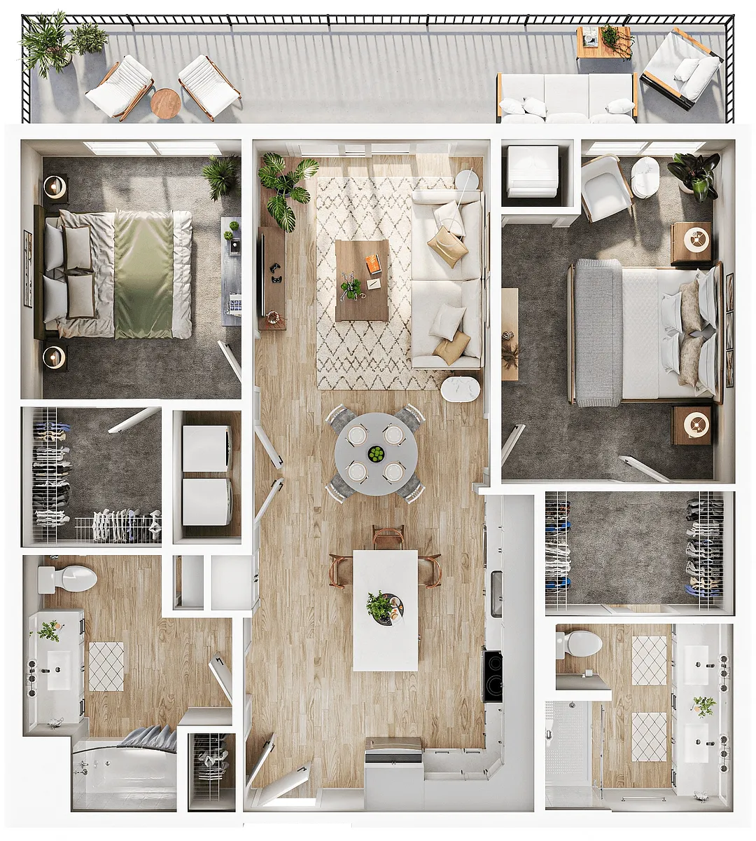 Floor plan Quartz
