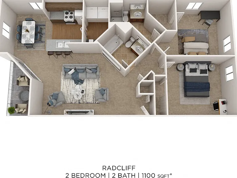 Atkins Circle Apartments and Townhomes — Photo 41