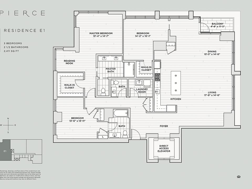 3 Bedroom - E1