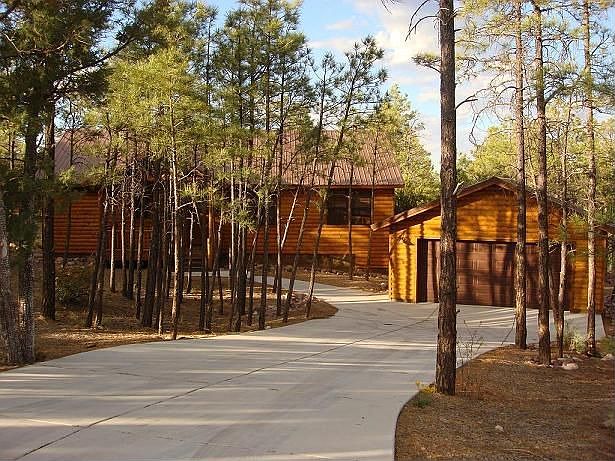 Amazing setting among beautiful pines - long drive