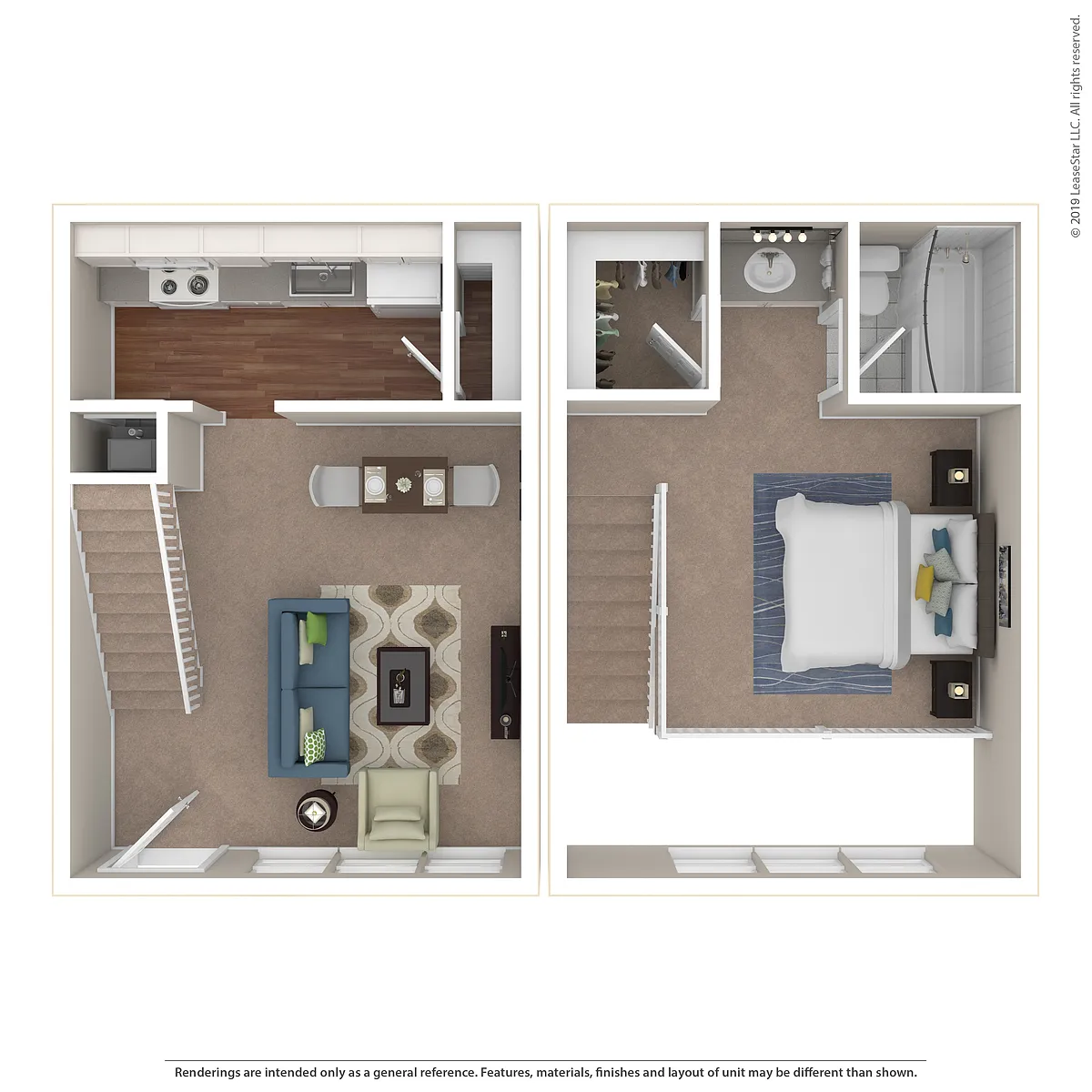 Floor plan 1 Bedroom 1 Bathroom