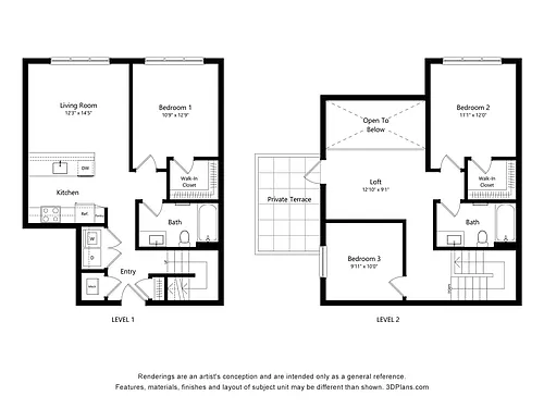 Floor plan 309