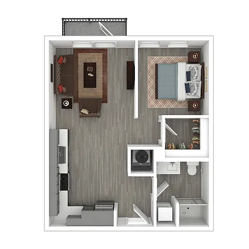 Floor plan The Chaise
