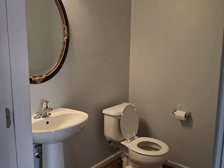 Half Bath, First Floor