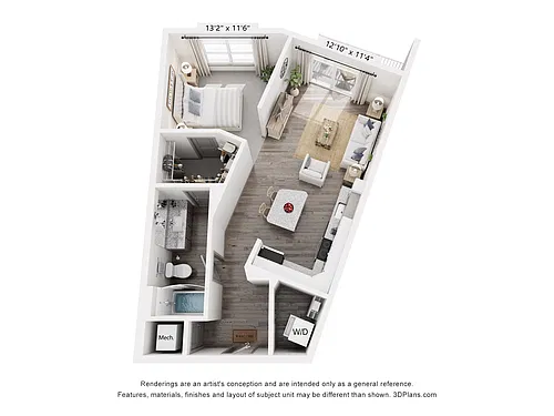 Floor plan The Harbor | S5
