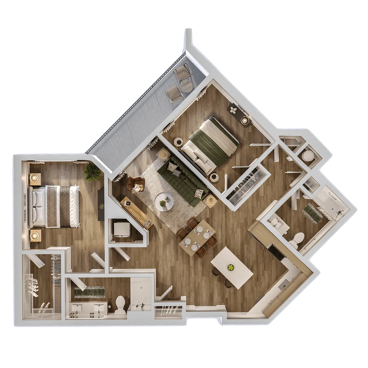 Floor plan B3