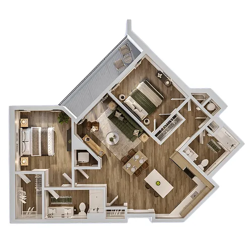 Floor plan B3
