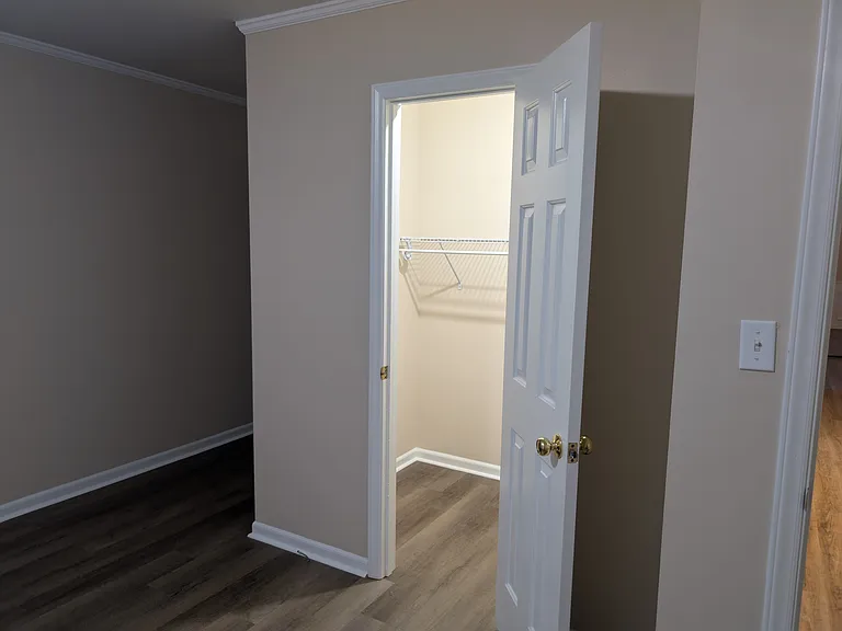 Master walk in closet