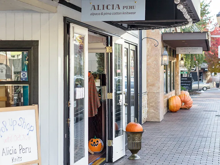 Check out the boutique retailers just beyond your front door.