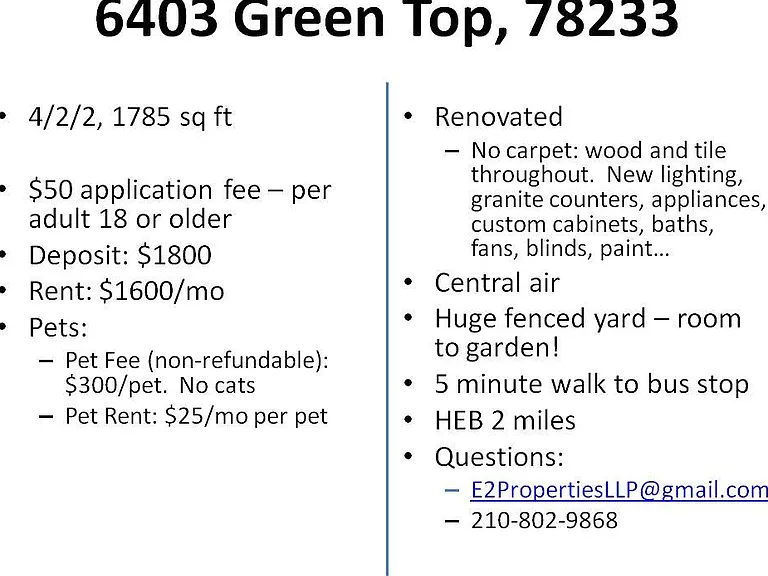 カメラ デジタルカメラ 6403 Green Top Dr, San Antonio, TX 78233 | Zillow