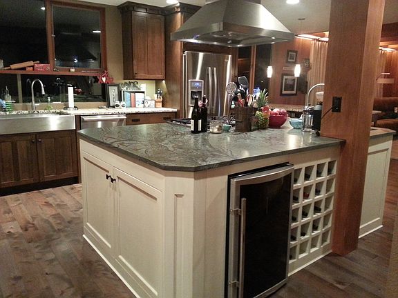 wine cooler and red storage