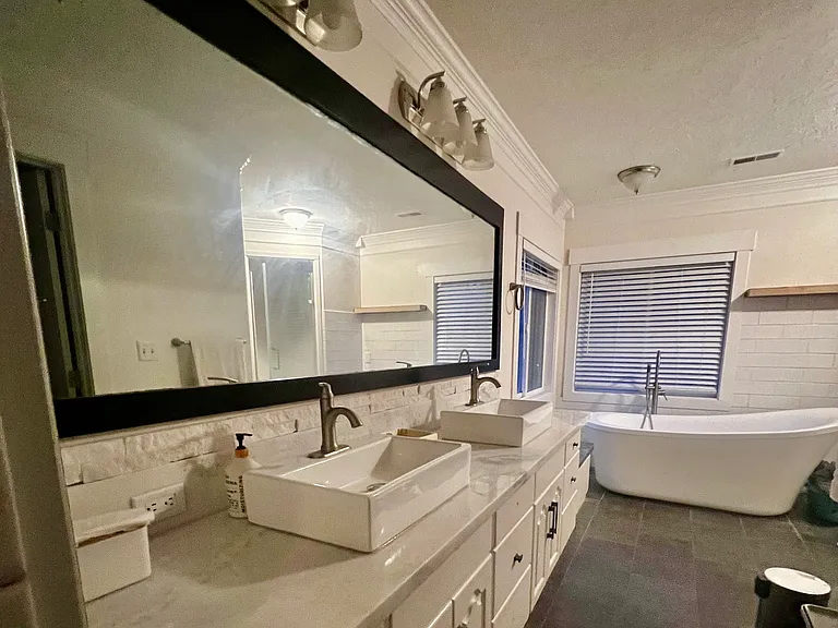 Master bathroom
