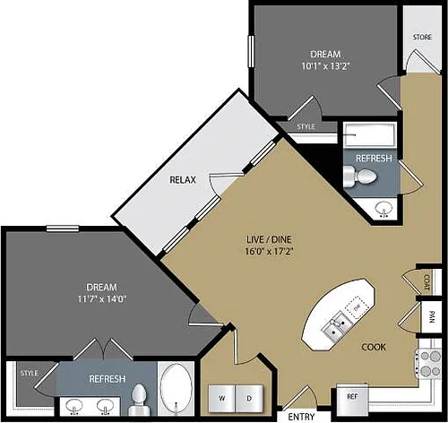 Floor plan B4