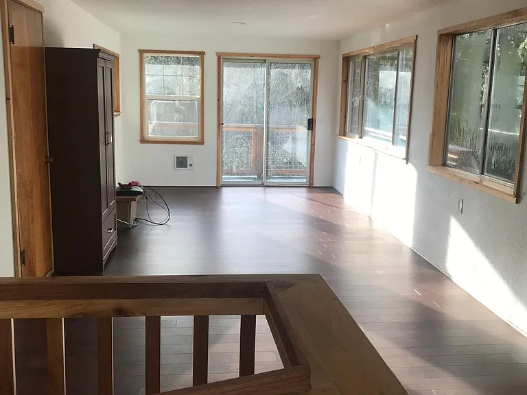 upstairs bedroom-living,studio