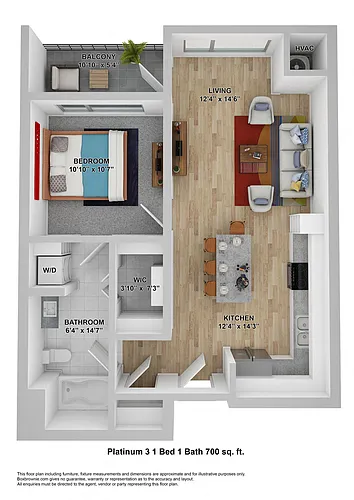 Floor plan Platinum 3