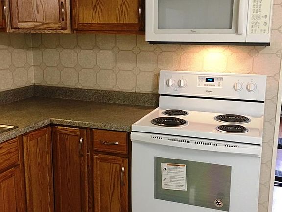 New stove in kitchen