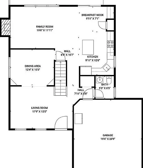 First floor floorplan