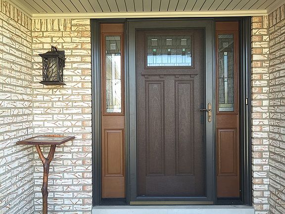 New door and lighting