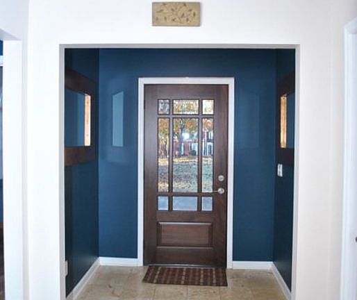 Front Door from inside