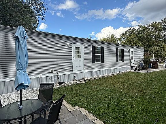 Front Door View from patio