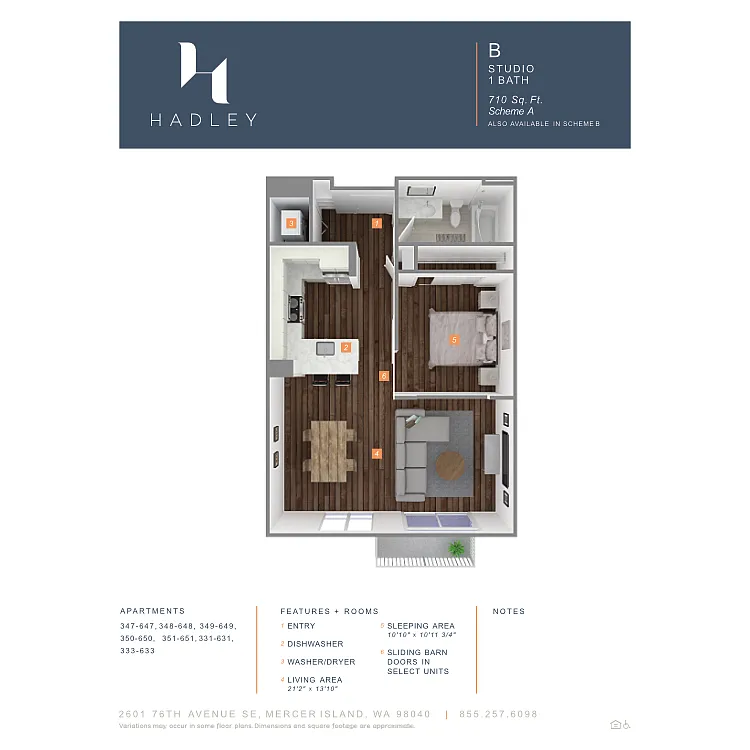 Floor plan B