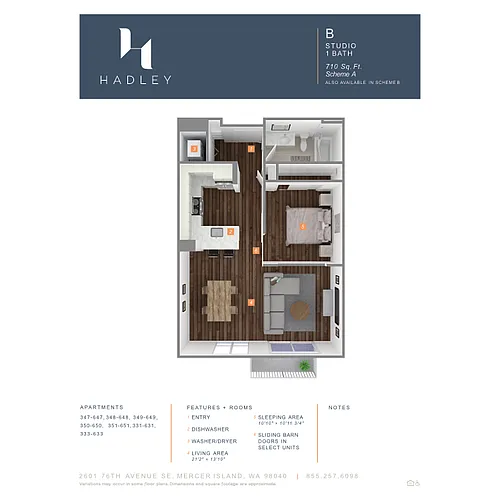 Floor plan B
